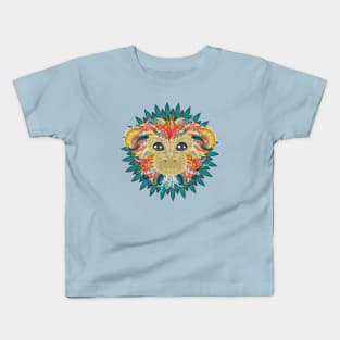 Monkey head illustration Kids T-Shirt